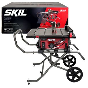 Pilarka stołowa 2000W 254mm 1343 SKIL + mobilny stół roboczy