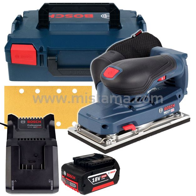 Szlifierka oscylacyjna GSS 18V-18 BOSCH 1x5,0Ah L-BOXX