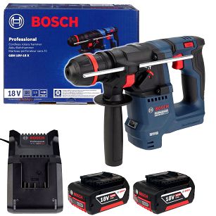 Akumulatorowy młot GBH 18V-18 X One Chuck BOSCH 2x5,0Ah