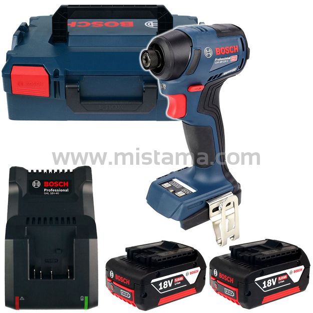 Klucz udarowy GDR 18V-220 C BOSCH 2x5,0Ah L-BOXX
