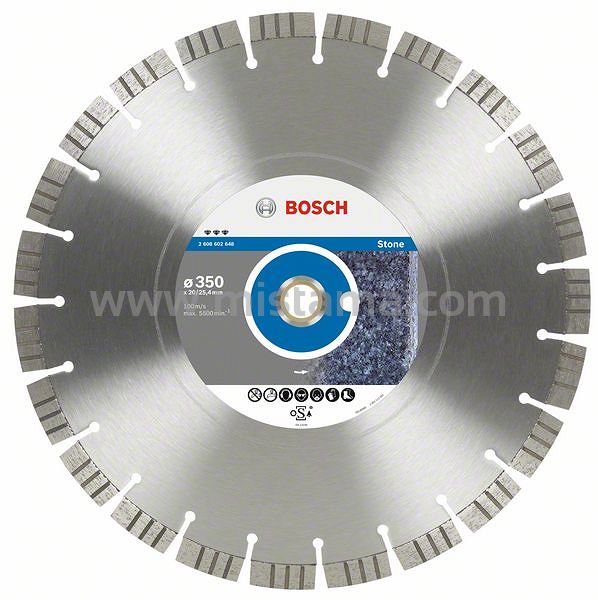 Tarcza diamentowa 350/25,4 mm BOSCH (gres, beton)