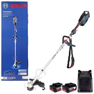 Kosa akumulatorowa 18V GRT 18V-40 BOSCH 2x4,0Ah