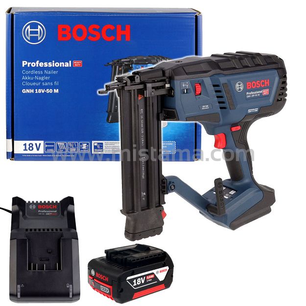 Gwoździarka akumulatorowa GNH 18V-50 M BOSCH 1x5,0Ah