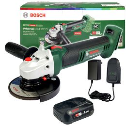 Szlifierka kątowa UNIVERSALGRIND 18V-75 BOSCH 1x2,5Ah