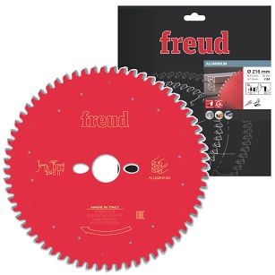 Tarcza pilarska 216/30 mm 64 zęby FR16A001M FREUD do aluminium, miedzi, tworzyw sztucznych