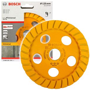 Diamentowa tarcza garnkowa 125mm BOSCH (Best for Universal)