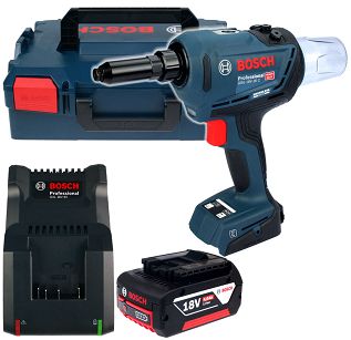 Nitownica akumulatorowa GRG 18V-16 C BOSCH L-BOXX 1x4,0Ah
