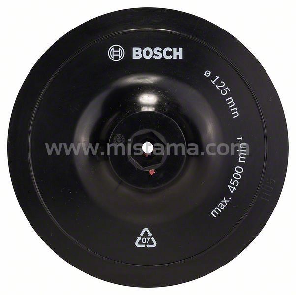 Talerz mocujący 125mm do wiertarek BOSCH (na rzep) 