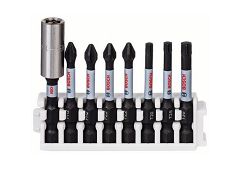 Zestaw 7 kling PH/PZ/TORX Impact Control BOSCH + przedłużka