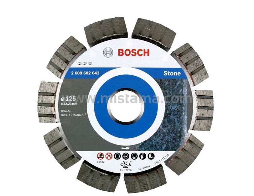 Tarcza diamentowa 125 mm BOSCH (gres, beton zbrojony)