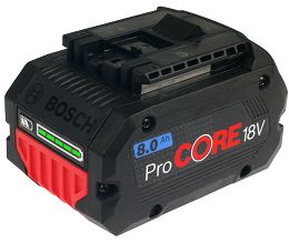 Akumulator GBA 18V 8,0Ah ProCore BOSCH (litowo-jonowy)