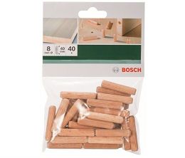 Kołki montażowe 8/40mm BOSCH (40 sztuk)