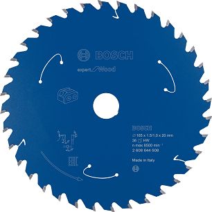Tarcza pilarska 165/20mm Expert for Wood BOSCH (36 zębów) do pilarek aku