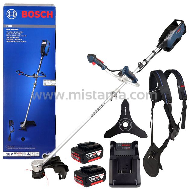 Kosa akumulatorowa 18V GFR 18V-25 BH BOSCH 2x5,0Ah + szelki