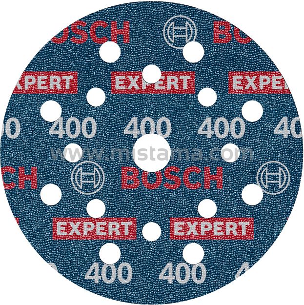 Papier ścierny 125mm GR. 400 FOIL 0780 BOSCH EXPERT