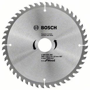 Tarcza pilarska 200/32mm Eco for Wood BOSCH (48 zębów)