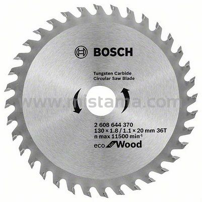 Tarcza pilarska 130/20mm Eco for Wood BOSCH (36 zębów)