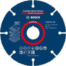 Tarcza widiowa 115mm Carbide Multi Wheel BOSCH EXPERT