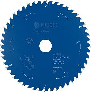 Tarcza pilarska 216/30mm Expert for Wood BOSCH (48 zębów) do pilarek aku