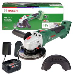 Szlifierka kątowa akumulatorowa 125mm PWS 18V-70 BOSCH 1x4,0Ah