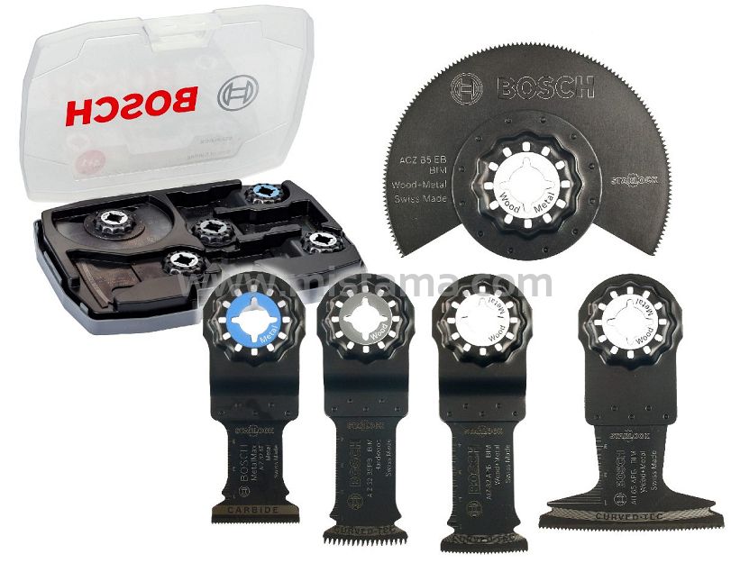 Zestaw 5 sztuk osprzętu do GOP/PMF BOSCH (Starlock)