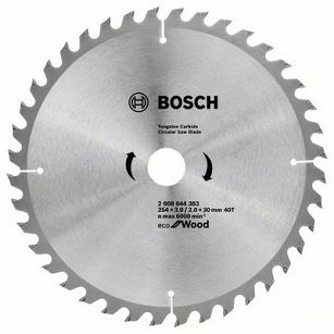 Tarcza pilarska 254/30mm Eco for Wood BOSCH (40 zębów)