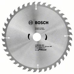 Tarcza pilarska 254/30mm Eco for Wood BOSCH (40 zębów)