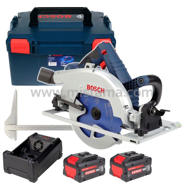 Pilarka tarczowa GKS 18V-68 G BOSCH L-BOXX 2x8,0Ah