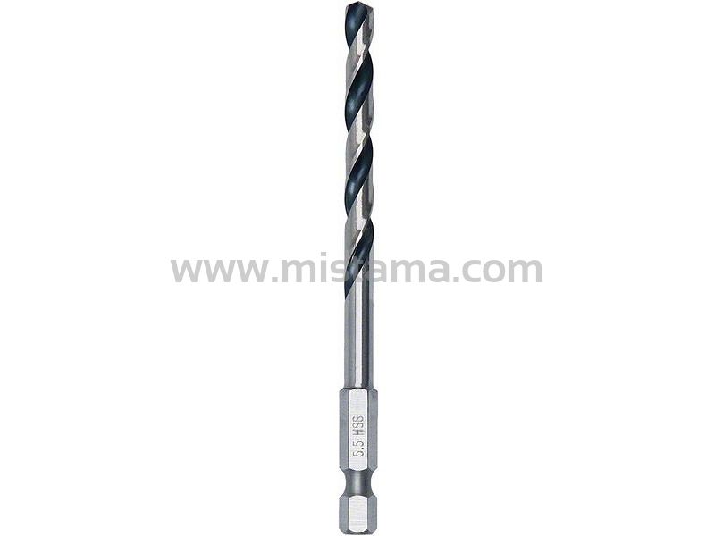 Wiertło kręte HSS-PointTeQ HEX 5,5 mm BOSCH 