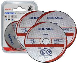 Tarcze do cięcia plastiku i metalu DSM 510 DREMEL (3 sztuki)