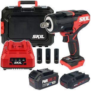 Klucz udarowy 1/2" 20V 700Nm 3285 SKIL XP 1x4,0Ah + 1x2,0 + 3 nasadki + walizka