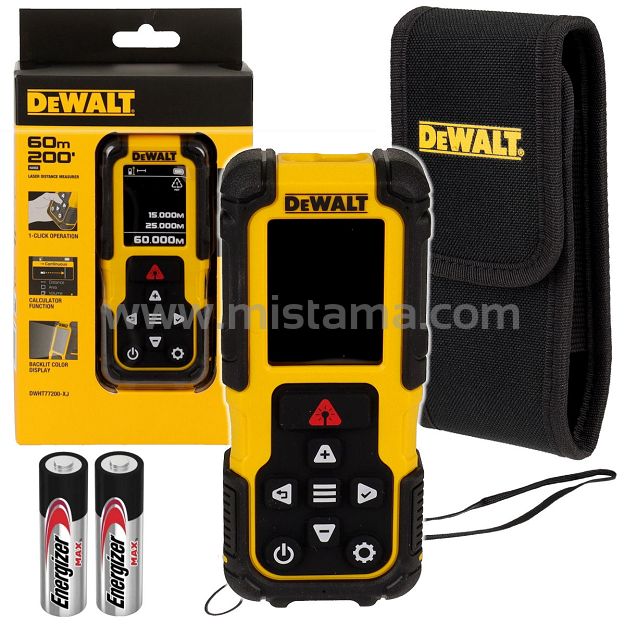 Dalmierz laserowy 60m DWHT77200-XJ DeWALT