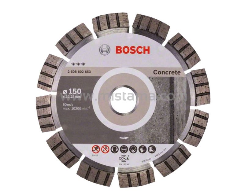 Tarcza diamentowa 150 mm BOSCH (twardy beton)