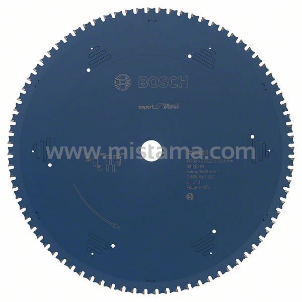 Tarcza pilarska 355/25,4mm Expert for Steel BOSCH (80 zębów)