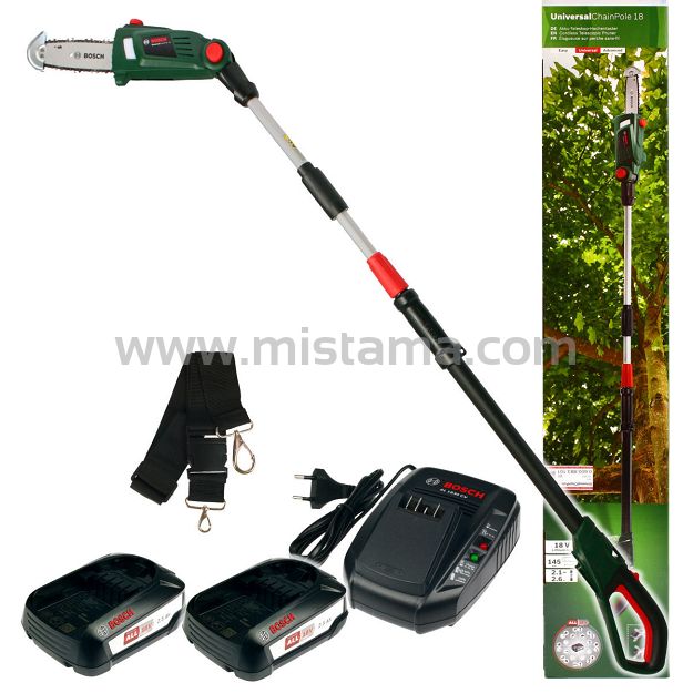 Piła teleskopowa UNIVERSALCHAINPOLE 18 BOSCH 2x2,5Ah