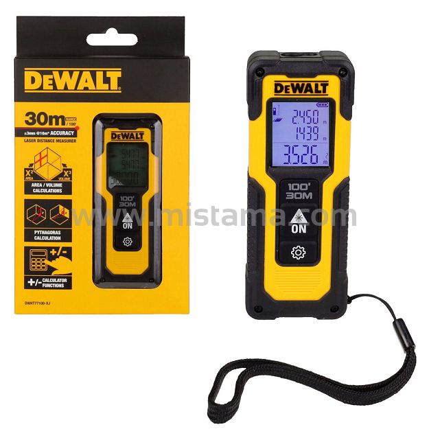Dalmierz laserowy 30m DWHT77100-XJ DeWALT