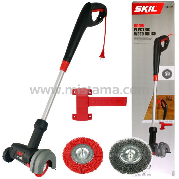 Elektryczny wycinak do chwastów 0700 SKIL + 2 szczotki