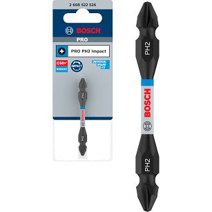 Klinga bit dwustronny PH2 65 mm IMPACT BOSCH PRO