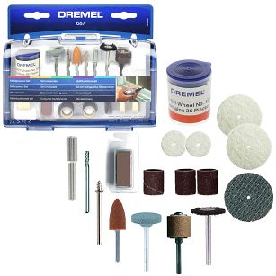 52 elementowy uniwersalny zestaw akcesoriów 687 DREMEL