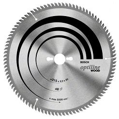 Tarcza pilarska 315/30mm Optiline Wood BOSCH (48 zębów)