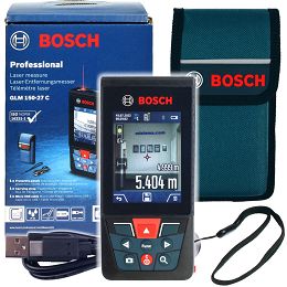 Dalmierz laserowy GLM 150-27 C BOSCH z kamerą