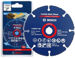Tarcza widiowa 76mm Carbide Multi Wheel BOSCH EXPERT (do GWS 12V-76)