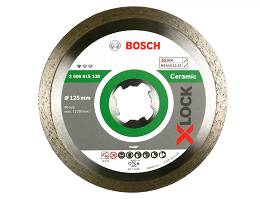 Tarcza diamentowa 125mm BOSCH X-LOCK (ceramika gres)