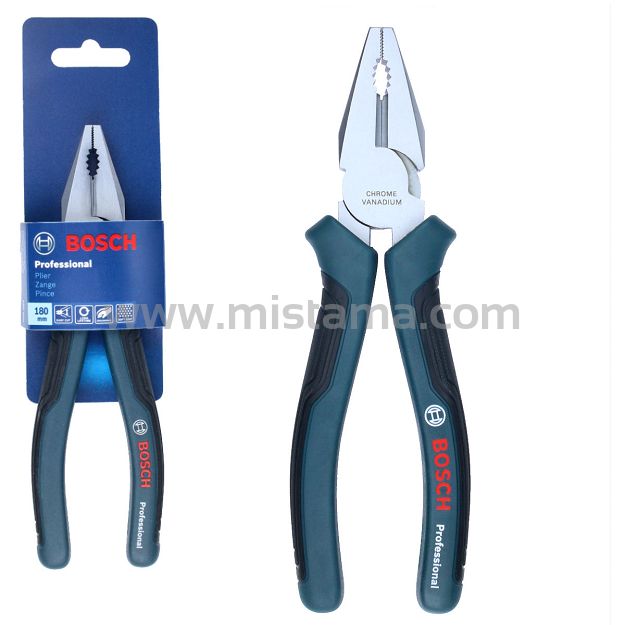 Szczypce uniwersalne kombinerki 180mm BOSCH 