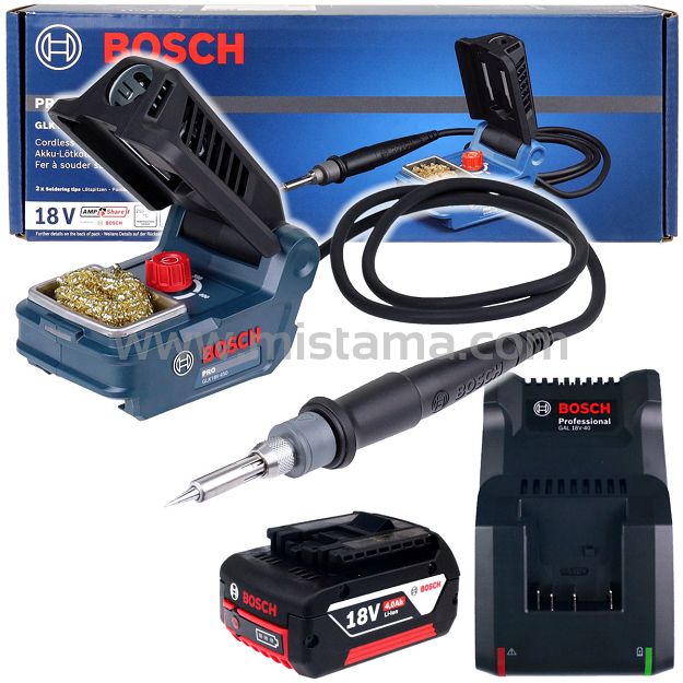 Lutownica akumulatorowa 18V 250°C - 450°C GLK 18V-450 BOSCH 1x4,0Ah