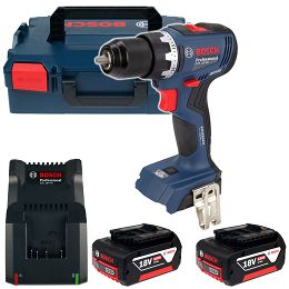 Wkrętarka 63Nm GSR 18V-65 BOSCH 2x5,0Ah L-BOXX