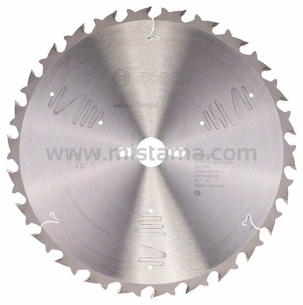 Tarcza pilarska 300/30mm Expert for Wood BOSCH (26 zębów)