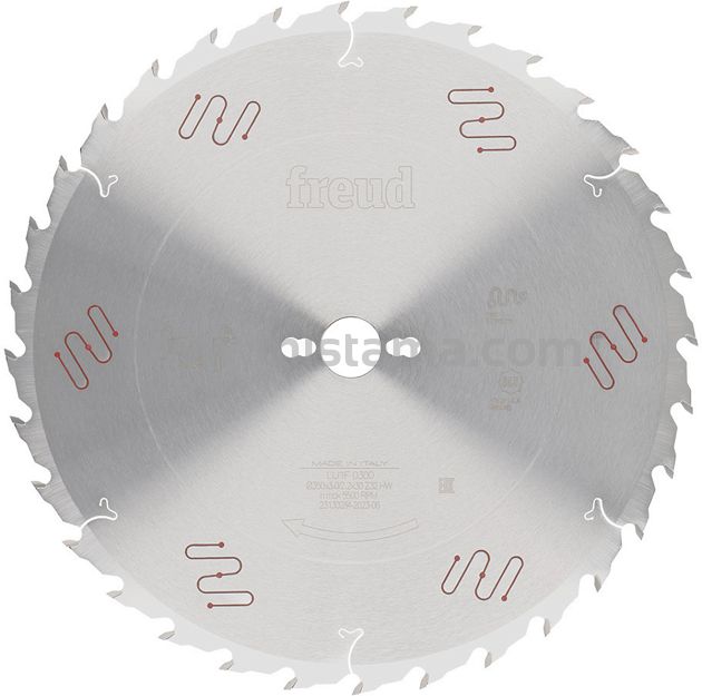Piła tarcza widiowa 350/30 mm 32 zęby LU1F 0300 FREUD do drewna