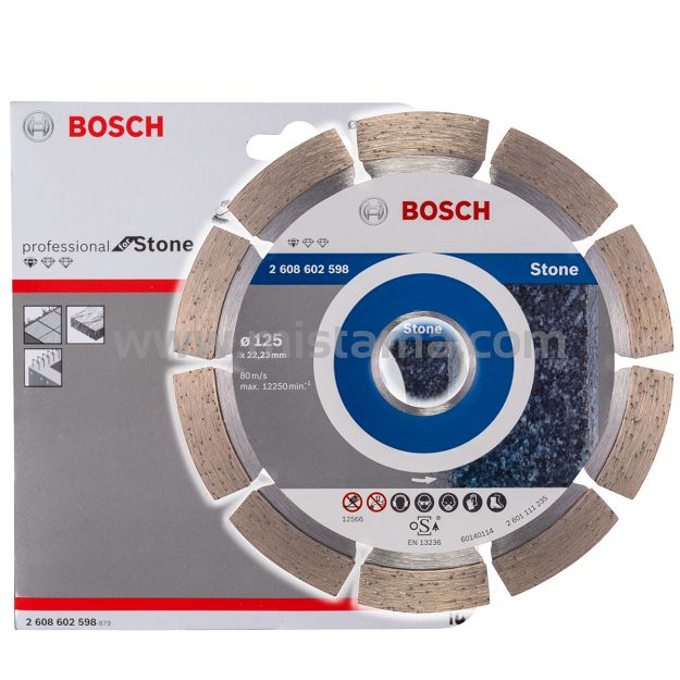 Tarcza diamentowa 125 mm BOSCH (granit, gres, twardy beton)