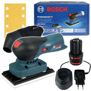 Szlifierka oscylacyjna GSS 12V-13 BOSCH 1x2,0Ah